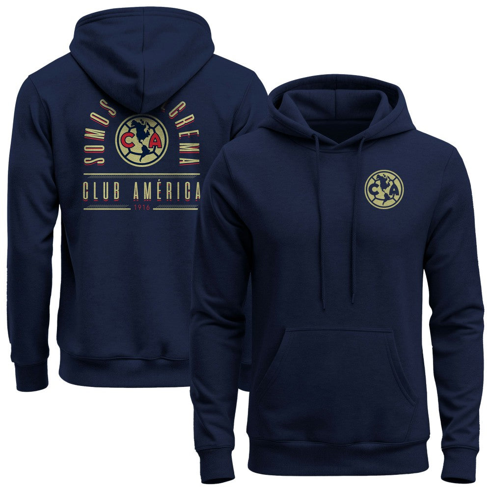 Club America 1863FC True Glory Fleece Hoodie Discount - Navy