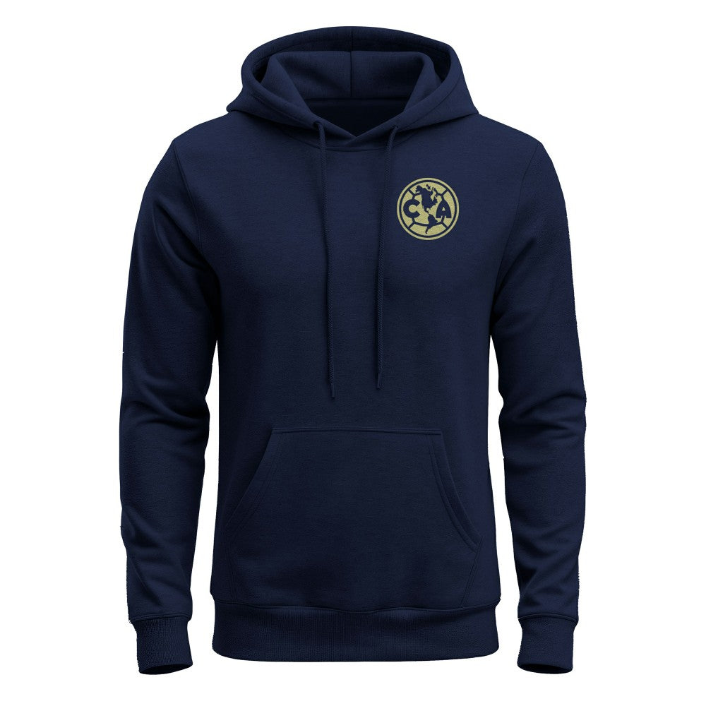 Club America 1863FC True Glory Fleece Hoodie Discount - Navy