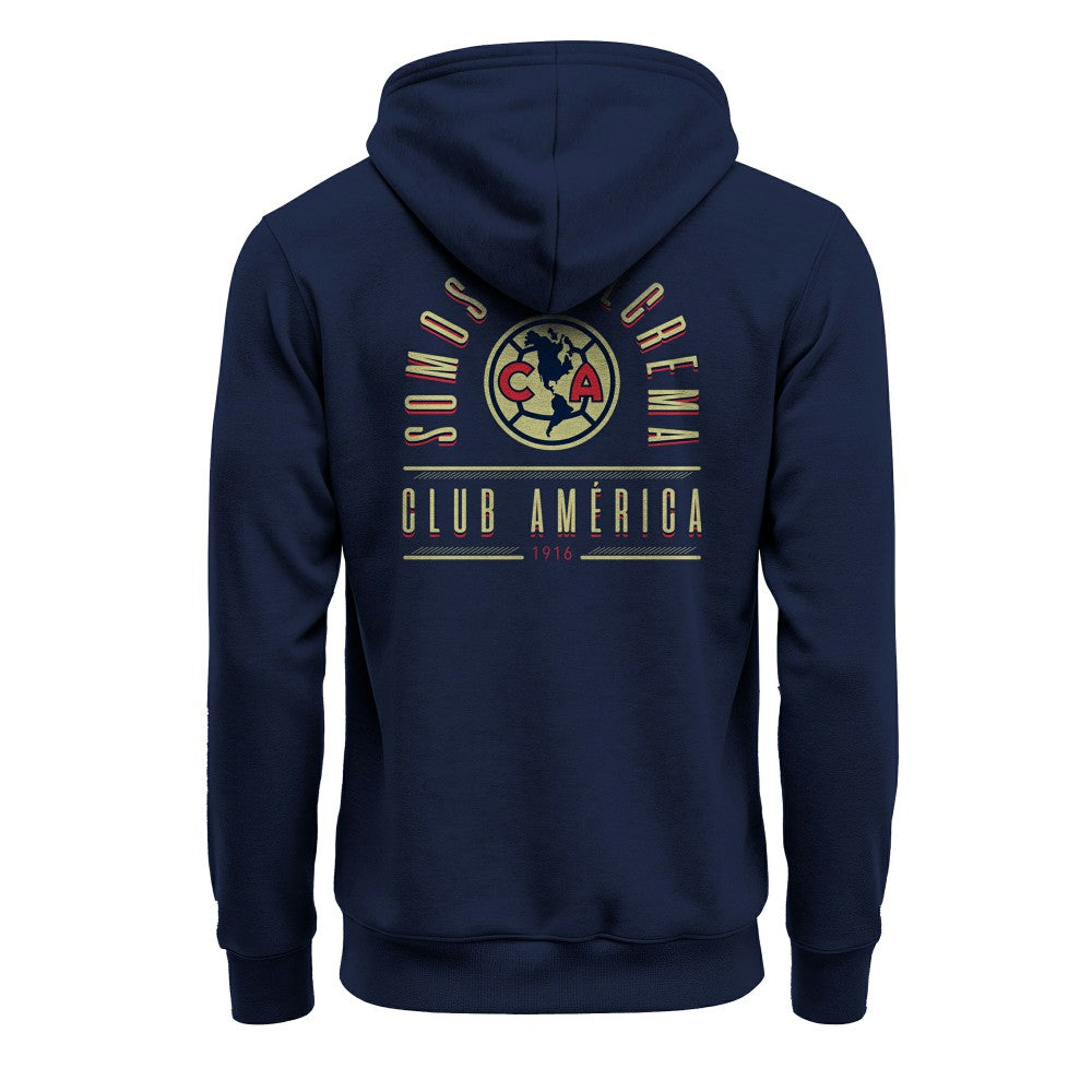 Club America 1863FC True Glory Fleece Hoodie Discount - Navy