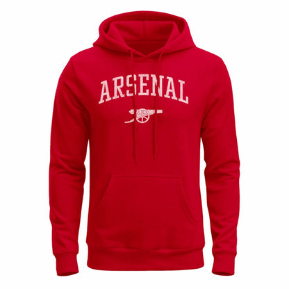 Arsenal 1863FC Athletic Wordmark Fleece Hoodie on sale - Red