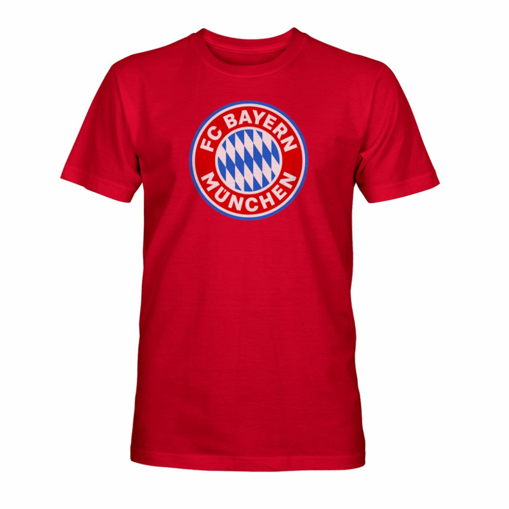 Bayern Munich 1863FC Color Badge T-Shirt on sale - Red