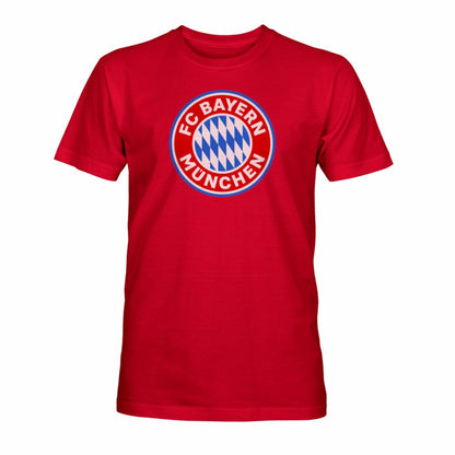 Bayern Munich 1863FC Color Badge T-Shirt on sale - Red
