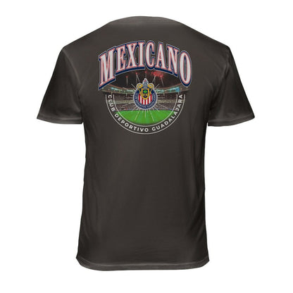 Chivas 1863FC Wordmark Cotton T-Shirt Discount - Gray