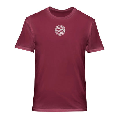 Bayern Munich 1863FC Back Wordmark Soft Wash T-Shirt on sale - Red