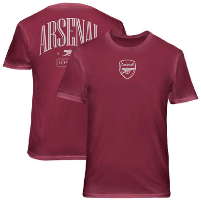 Arsenal 1863FC Back Wordmark Soft Wash T-Shirt on sale - Red