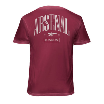 Arsenal 1863FC Back Wordmark Soft Wash T-Shirt on sale - Red