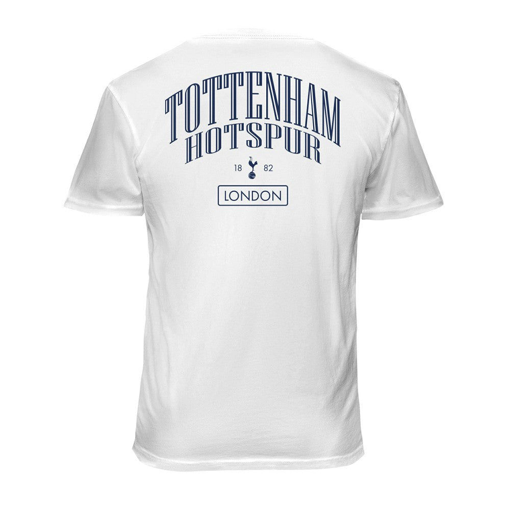 Tottenham Hotspur 1863FC Back Wordmark Soft Wash T-Shirt Sale - White