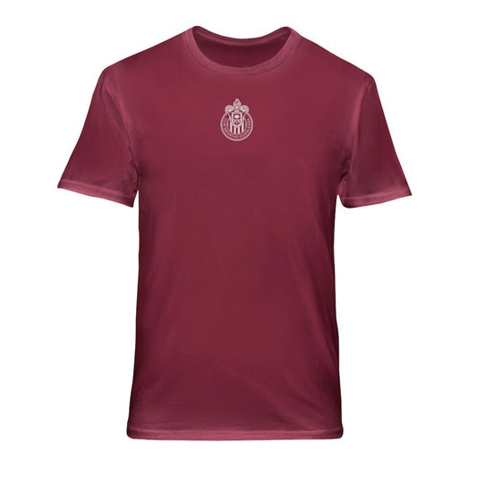 Chivas 1863FC Back Wordmark Soft Wash T-Shirt Discount - Red