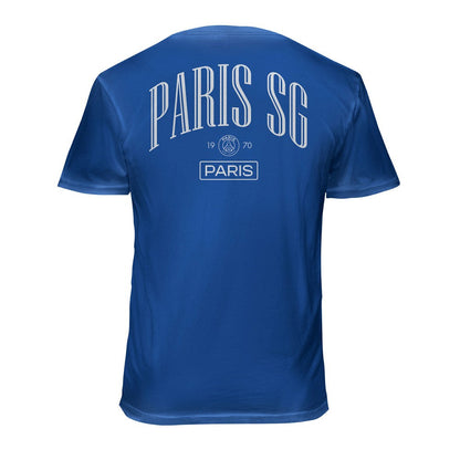Paris Saint-Germain 1863FC Back Wordmark Soft Wash T-Shirt on sale - Blue