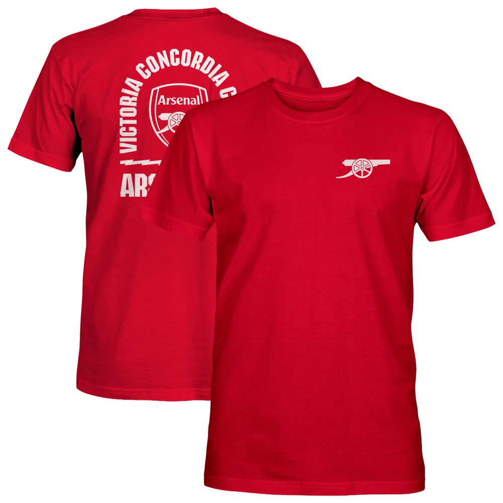 Arsenal 1863FC True To Glory Heavyweight T-Shirt on sale - Red