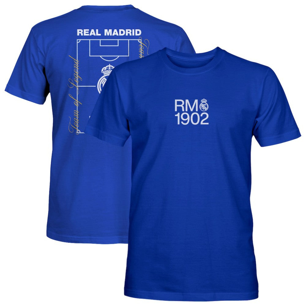 Real Madrid 1863FC True To Glory Heavyweight T-Shirt Discount - Blue