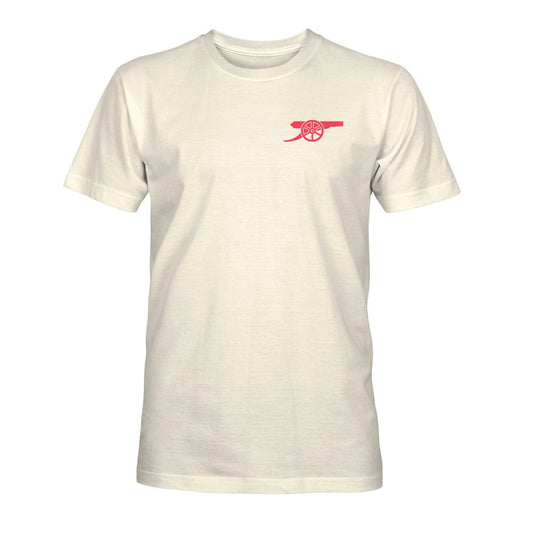 Arsenal 1863FC Emblem Heavyweight T-Shirt on sale - Cream