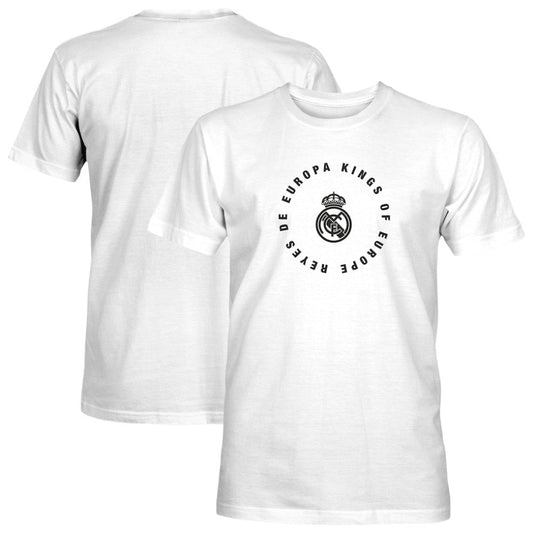 Real Madrid 1863FC Circle Cotton T-Shirt Discount - White