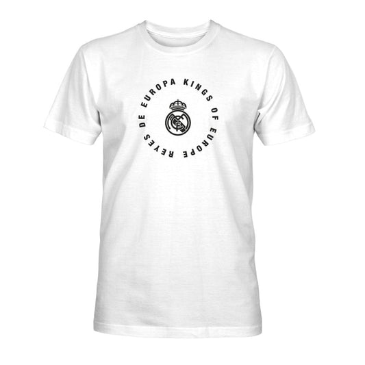 Real Madrid 1863FC Circle Cotton T-Shirt Discount - White