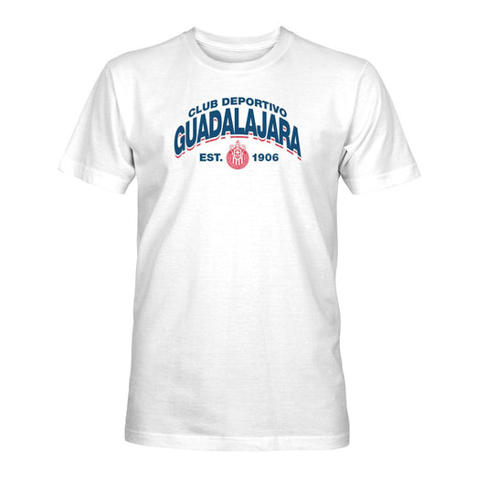 Chivas 1863FC Team Arch T-Shirt Discount - White