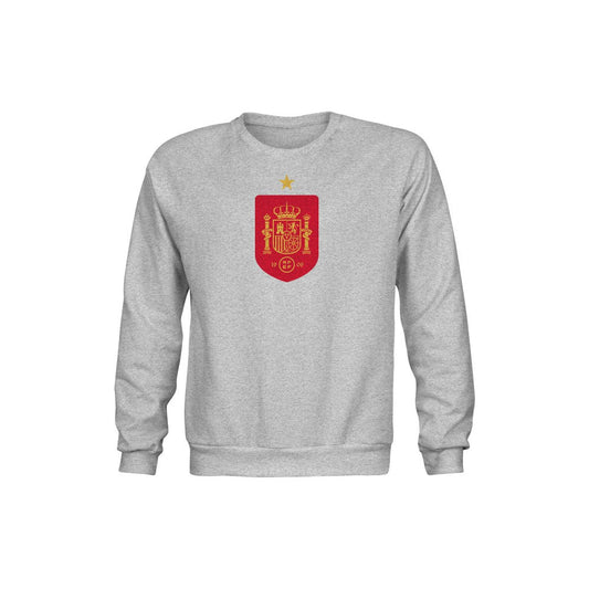 Spain National Team 1863FC Youth Color Badge Sweatshirt for sale - Gray