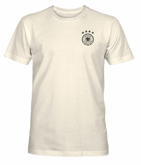 Germany National Team 1863FC Big Logo Heavyweight T-Shirt for sale - Cream