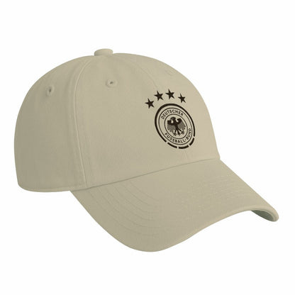 Germany National Team 1863FC Retro Badge Crew Adjustable Hat for sale - Cream