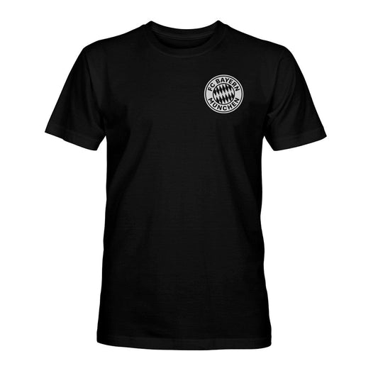 Bayern Munich 1863FC Large Logo Heavyweight T-Shirt on sale - Black