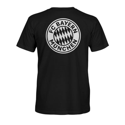 Bayern Munich 1863FC Large Logo Heavyweight T-Shirt on sale - Black