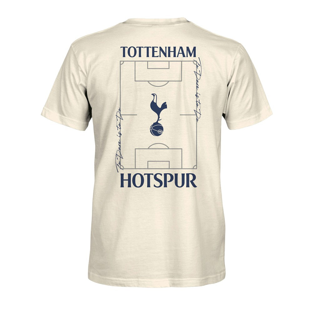 Tottenham Hotspur 1863FC Own the Pitch Heavyweight T-Shirt Sale - Cream