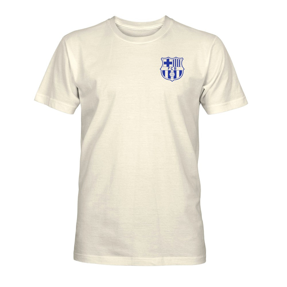 Barcelona 1863FC Own the Pitch Heavyweight T-Shirt on sale - Cream