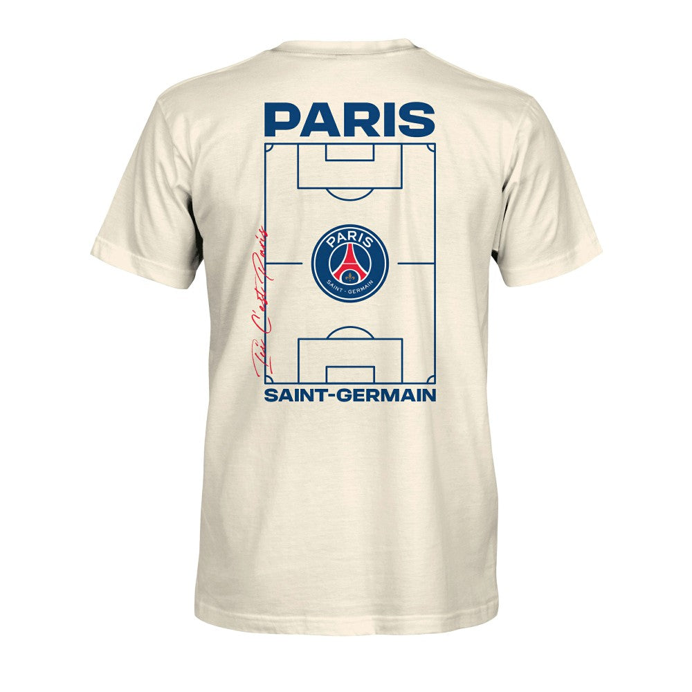 Paris Saint-Germain 1863FC Own the Pitch Heavyweight T-Shirt on sale - Cream