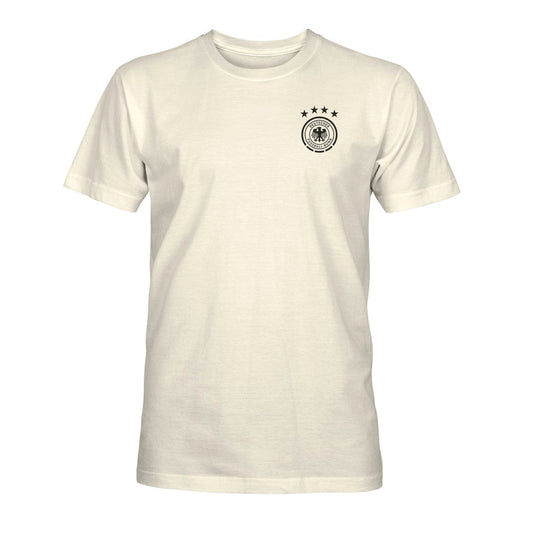 Germany National Team 1863FC Own the Pitch Heavyweight T-Shirt for sale - Cream