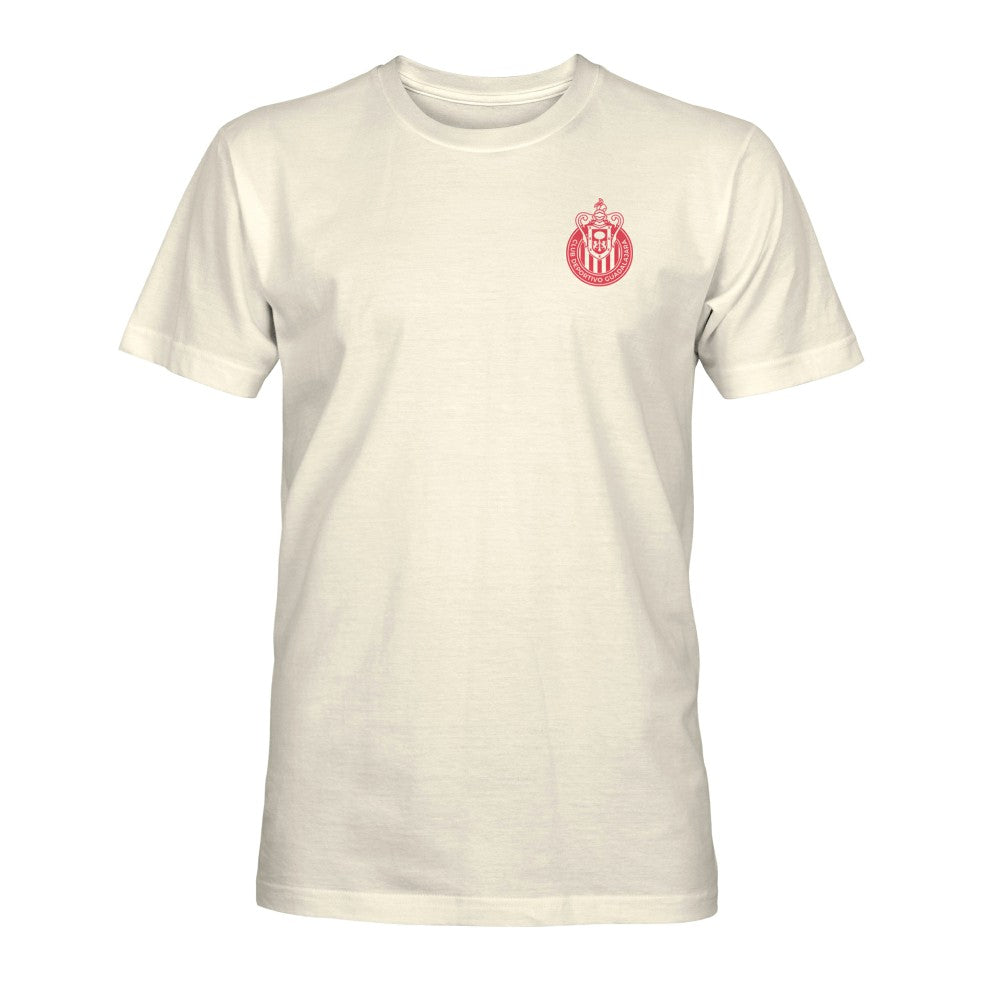 Chivas 1863FC Own the Pitch Heavyweight T-Shirt Discount - Cream