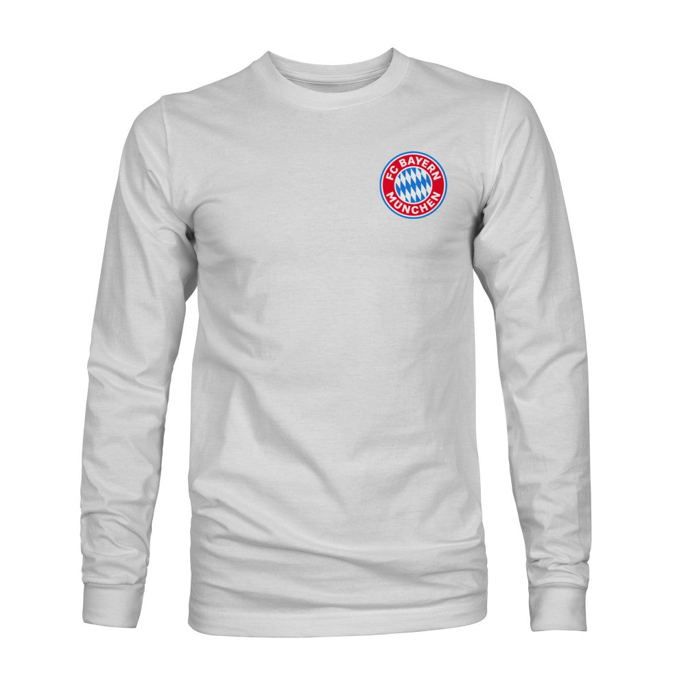 Bayern Munich 1863FC Back Team Arch Long Sleeve T-Shirt on sale - Gray