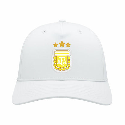Argentina National Team 1863FC Mono Badge High Point Adjustable Hat for sale - White