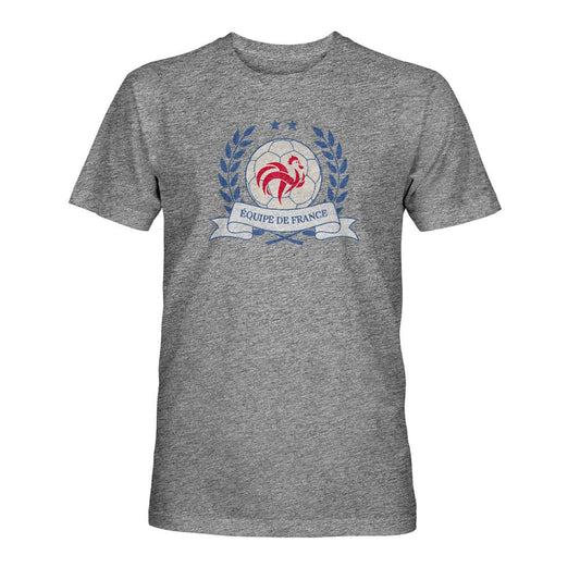 France National Team 1863FC Vintage Tri-Blend T-Shirt for sale - Gray