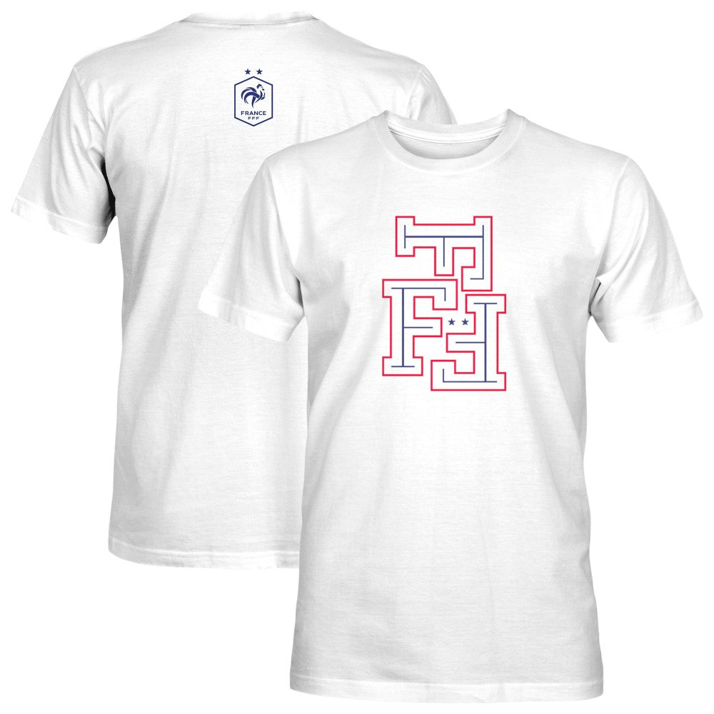 France National Team 1863FC Triple T-Shirt for sale - White