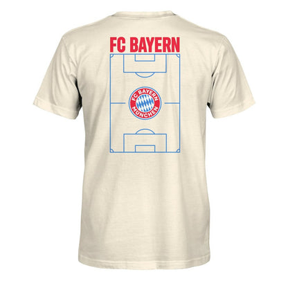 Bayern Munich 1863FC Duo-Tone Stadium Soft Wash T-Shirt on sale - Cream