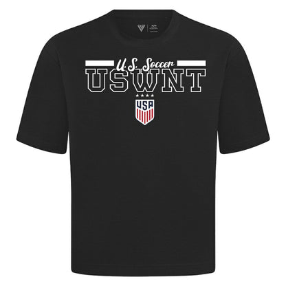 USWNT Levelwear Vanguard Luxe Signature T-Shirt on sale - Black