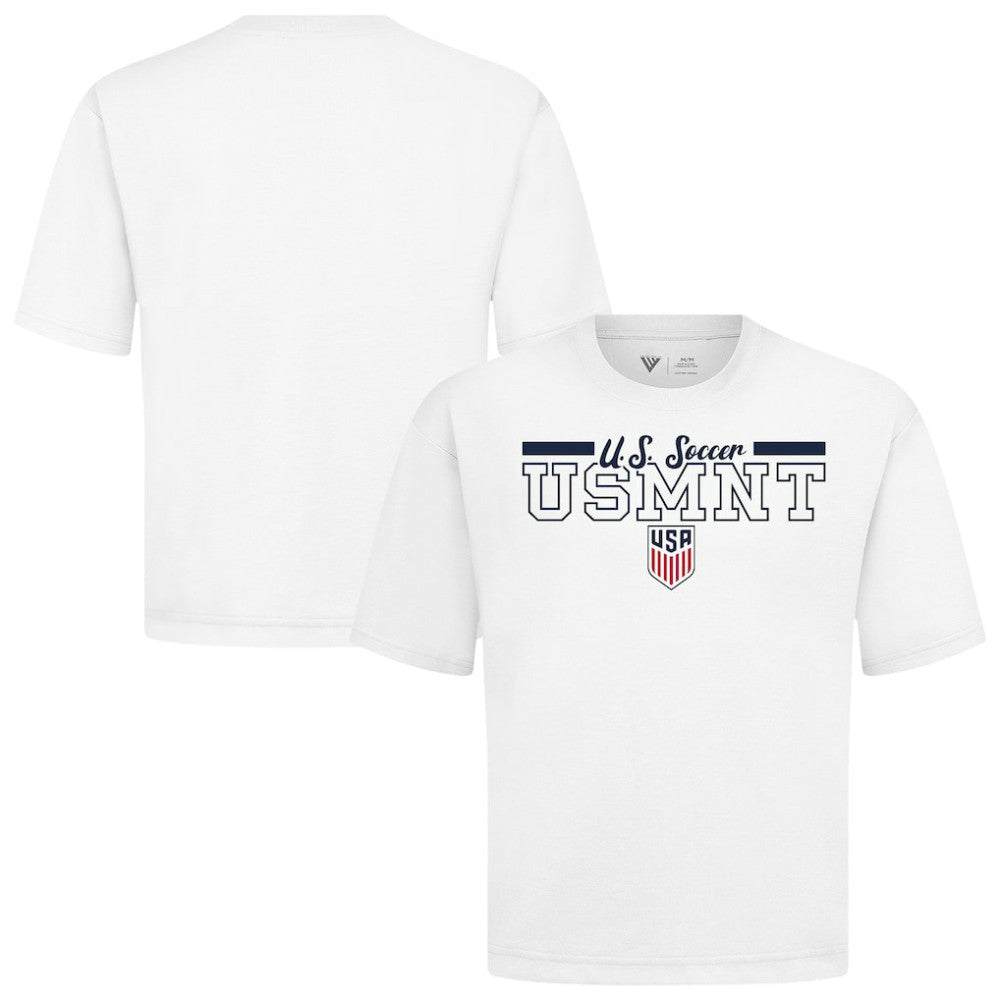 USMNT Levelwear Vanguard Luxe Signature T-Shirt on sale - White