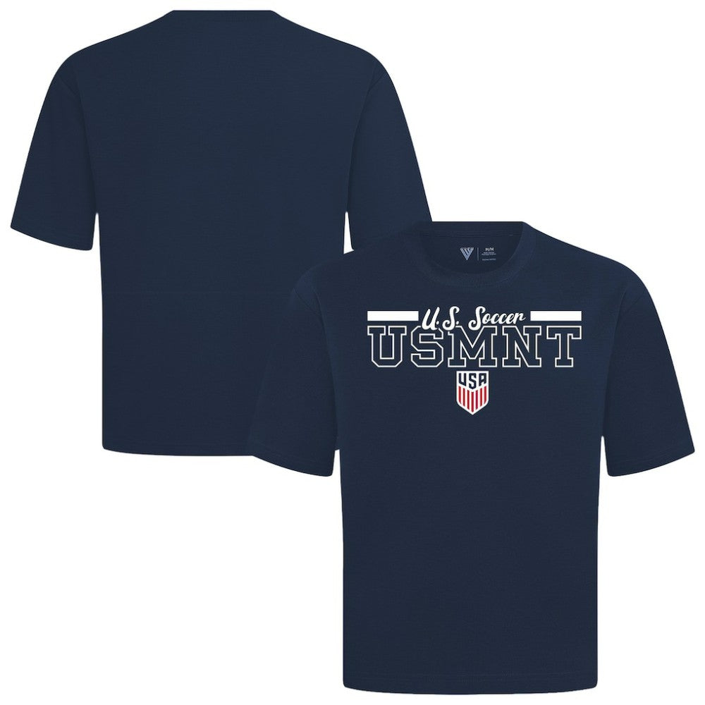 USMNT Levelwear Vanguard Luxe Signature T-Shirt for sale - Navy