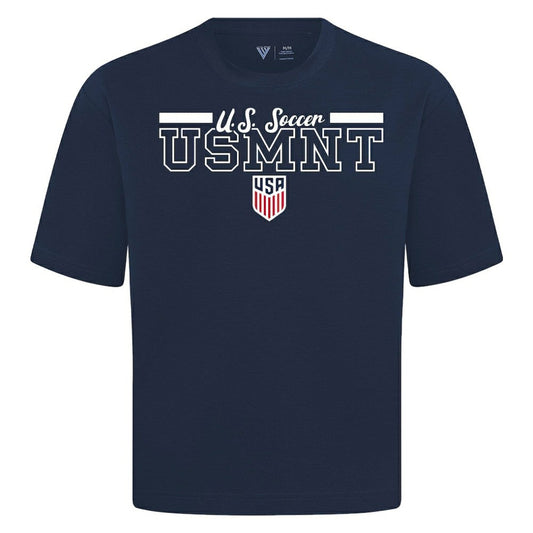USMNT Levelwear Vanguard Luxe Signature T-Shirt for sale - Navy