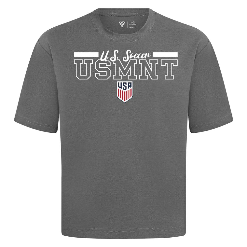 USMNT Levelwear Vanguard Luxe Signature T-Shirt on sale - Gray