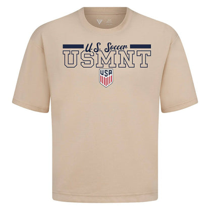 USMNT Levelwear Vanguard Luxe Signature T-Shirt on sale - Khaki