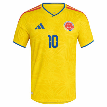 James Rodriguez Colombia National Team 2026 Home Jersey for sale - Yellow