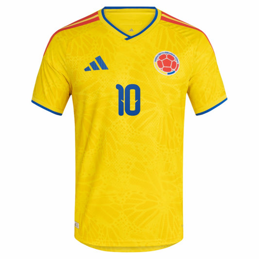 James Rodriguez Colombia National Team 2026 Home Jersey for sale - Yellow