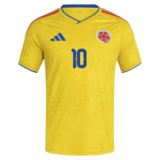 James Rodriguez Colombia National Team 2026 Home Replica Jersey for sale - Yellow