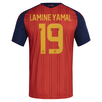 Lamine Yamal Spain National Team 2026 Home Replica Jersey for sale - Red