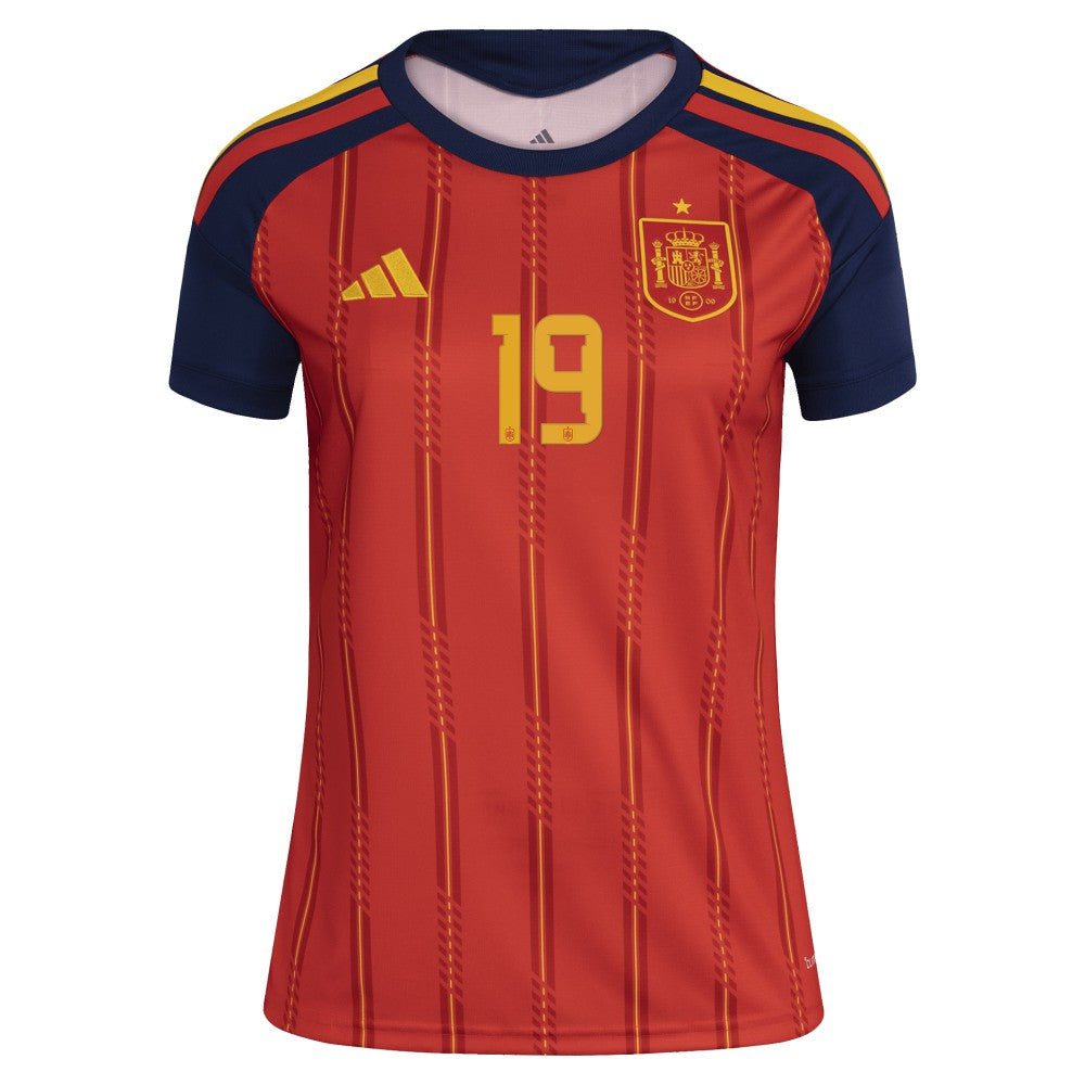 Lamine Yamal Spain National Team Women's 2026 Home Replica Jersey for sale - Red