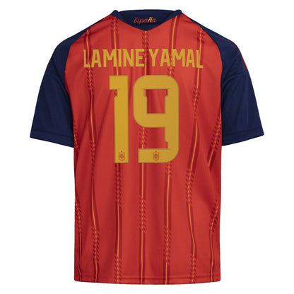 Lamine Yamal Spain National Team Youth 2026 Home Replica Jersey for sale - Red