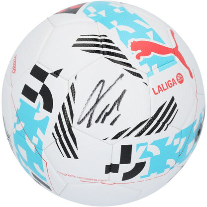 Franco Mastantuono Real Madrid Autographed 2025-26 La Liga Soccer Ball