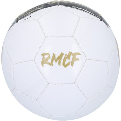 Arda Güler Real Madrid Autographed White/Gold Logo Soccer Ball