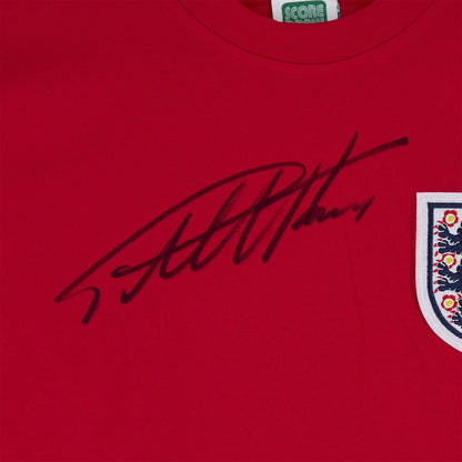 Sir Geoff Hurst England National Team Autographed 1966 Score Draw Jersey  for sale - Icons