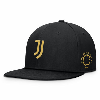 Juventus 2025 Club World Cup Core Snapback Hat Discount - Black